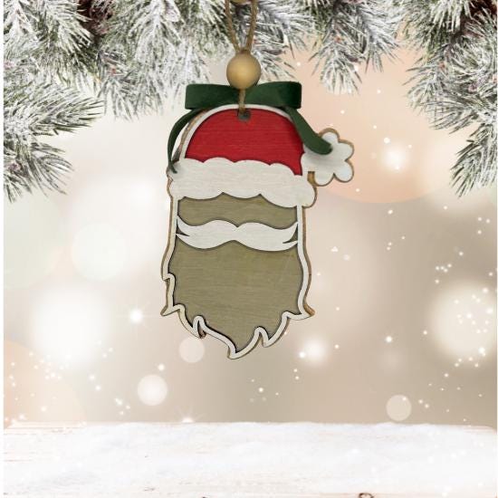 Hand painted Mr & Mrs Santa Clause Name Christmas Ornament | Family Gift | Christmas Ornaments | Handmade Christmas Gifts | Custom