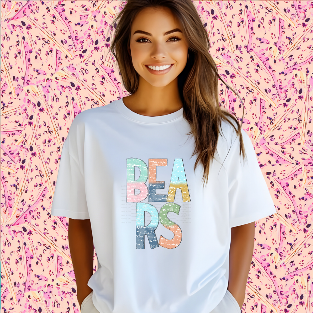 BATIK STYLE MASCOT TEE | BEARS