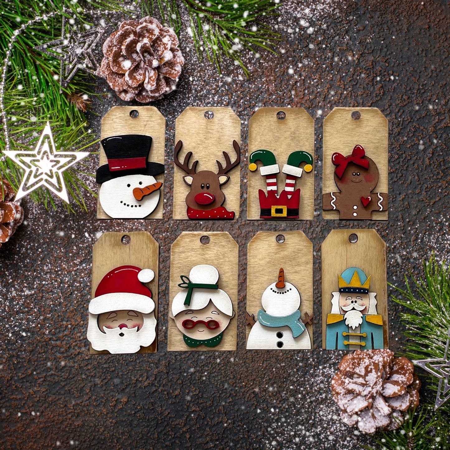 Christmas Gift Tags | Christmas Tags | Handmade Christmas Gifts | Custom