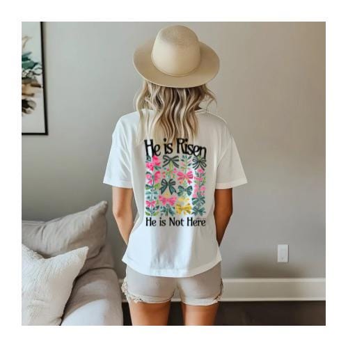 He Has Risen | Everyday Christian Graphics | Christian Shirt | Faith Shirt Designs