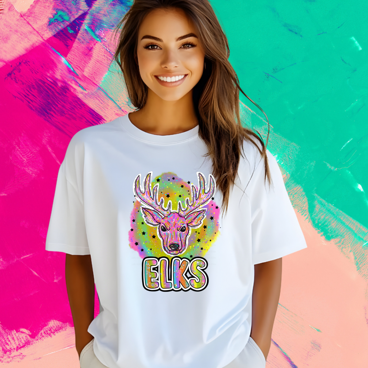 90'S GIRL NOSTALGIA MASCOT TEE | ELKS