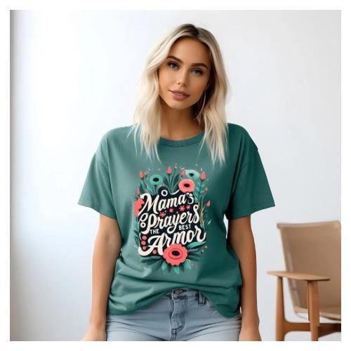 Mama's Prayers the Best Armor| Everyday Christian Graphics | Christian Shirt| Jesus Shirt Designs
