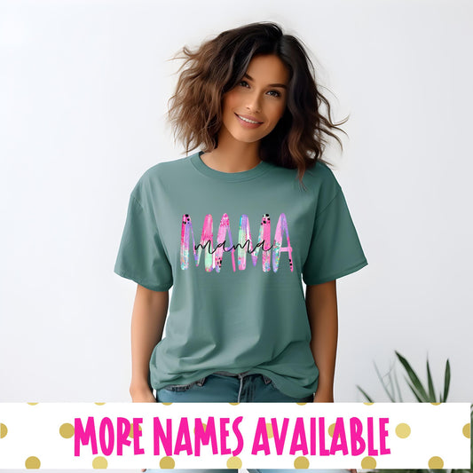 Mama Shirt| Comfort Colors® Lolly Coquette T-shirt| Toile Lolly Shirt| Lolly Tee| Lolly Mother's Day Gift| Promoted to Lolly