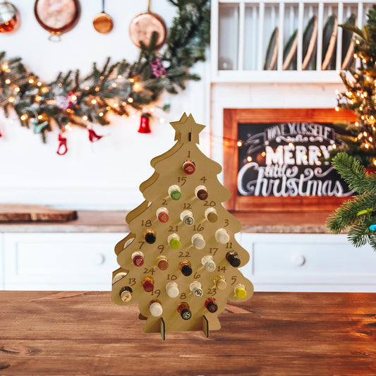 Adult Advent Calendar Liquor Tree | Handmade Christmas Gifts | Custom