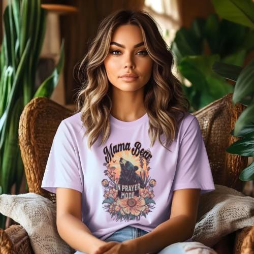 Mama Bear | Everyday Christian Graphics | Christian Shirt| Jesus Shirt Designs