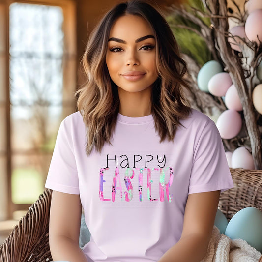 Happy Easter | Everyday Christian Graphics | Christian Shirt| Jesus Shirt Designs