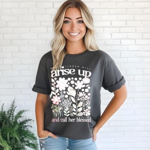 Arise Up | Everyday Christian Graphics | Christian Shirt| Jesus Shirt Designs