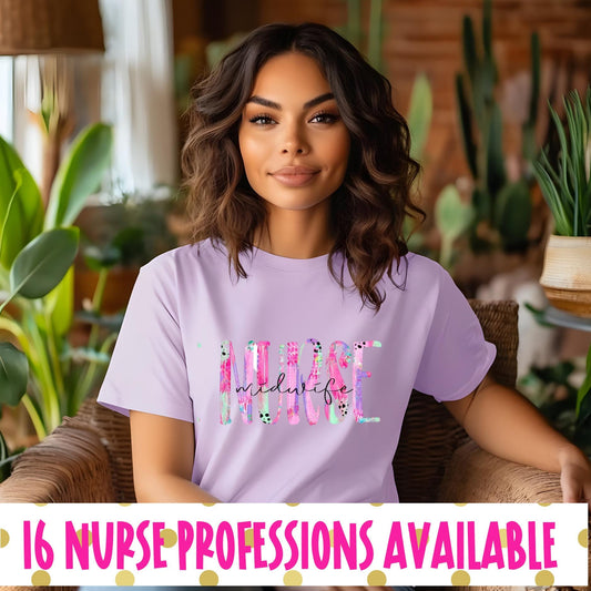Nurse Occupation Shirt| Comfort Colors® Occupation Coquette T-shirt| Occupation Tee