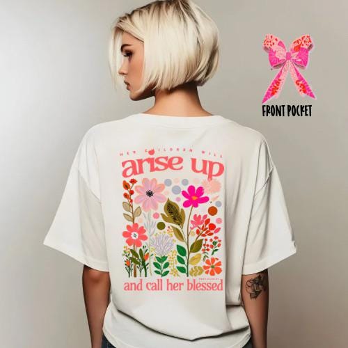 All Rise Up | Everyday Christian Graphics | Christian Shirt| Jesus Shirt Designs