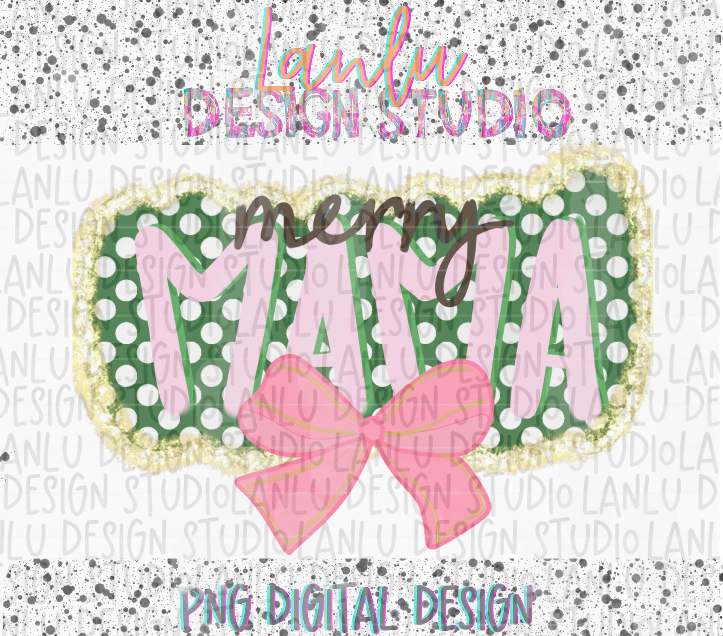 Merry Mama Preppy Coquette PNG| Mama Claus PNG | Doodles Christmas