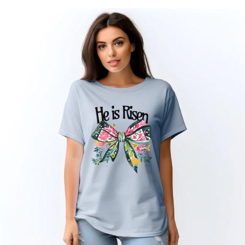 He Has Risen | Everyday Christian Graphics | Christian Shirt| Jesus Shirt Designs