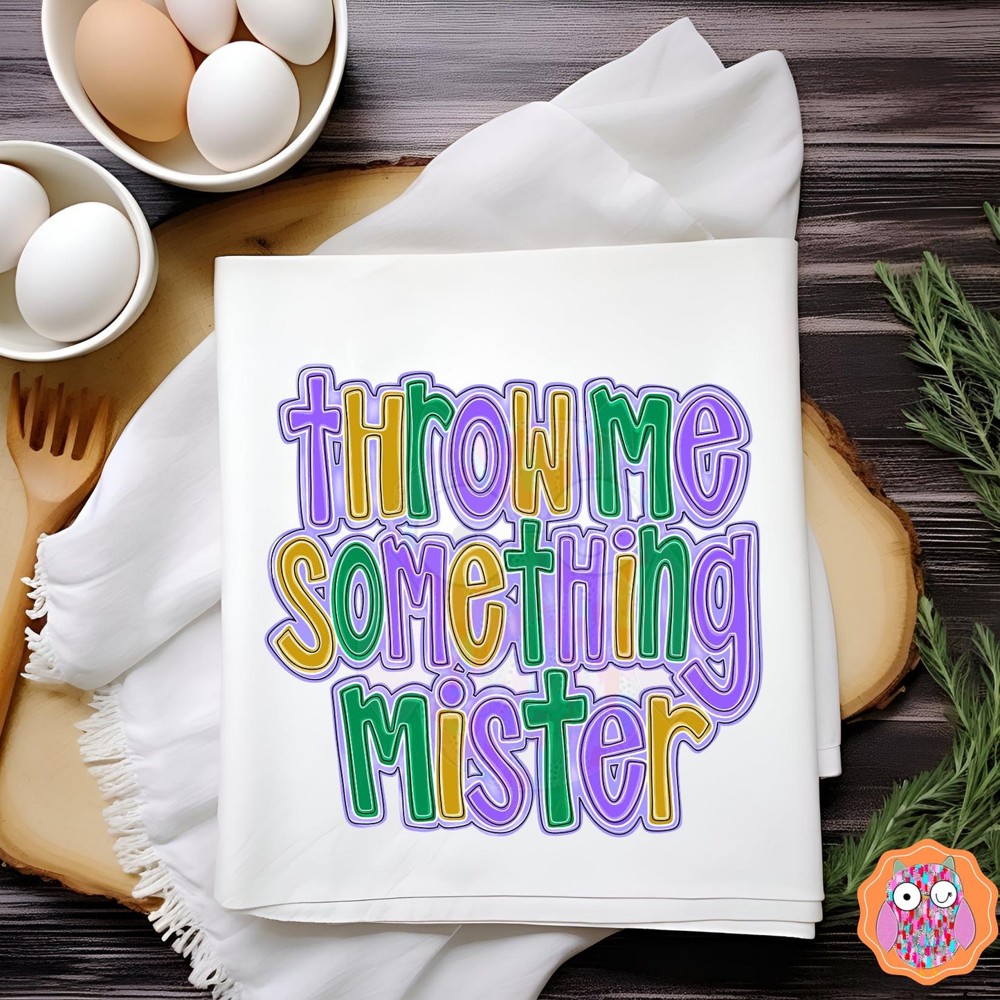 Throw Me Something Mister Mardi Gras T-shirt | Mardi Grad Tote| Mardi Gras Tea Towel| Travel Bag| Louisiana Festival Gift| Mardi Gras