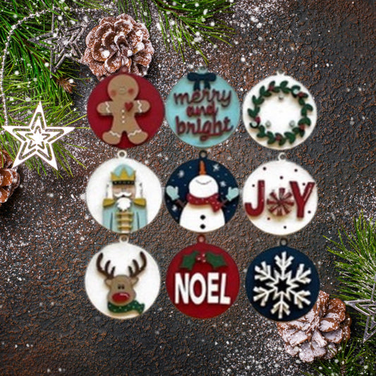Merry Christmas Barn Christmas Ornament| Christmas Ornaments | Handmade Christmas Gifts | Custom