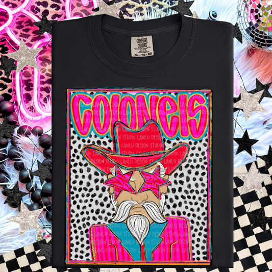 COLONELS  PREPPY MASCOT PORTRAIT TEE | TEAM SPIRIT| GAME DAY