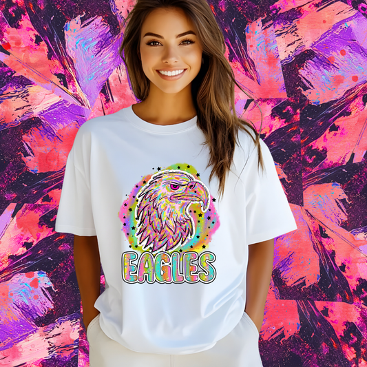 90'S GIRL NOSTALGIA MASCOT TEE | EAGLES