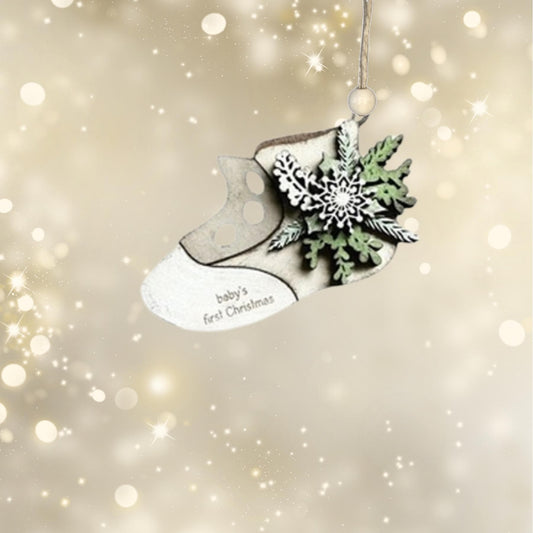 Baby's First Christmas Ornament| Christmas Ornaments | Handmade Christmas Gifts | Custom