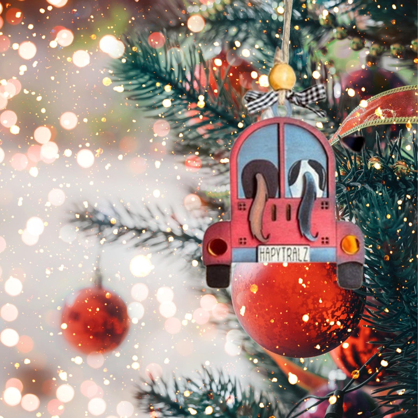 Horse Trailer Christmas Ornament| Christmas Ornaments | Handmade Christmas Gifts | Custom