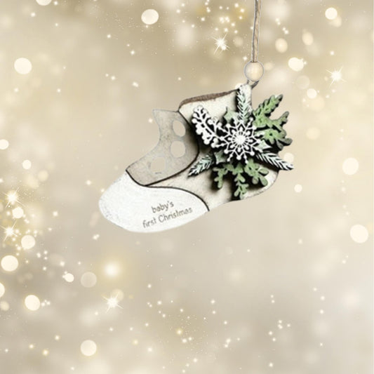 Baby's First Christmas Ornament| Christmas Ornaments | Handmade Christmas Gifts | Custom