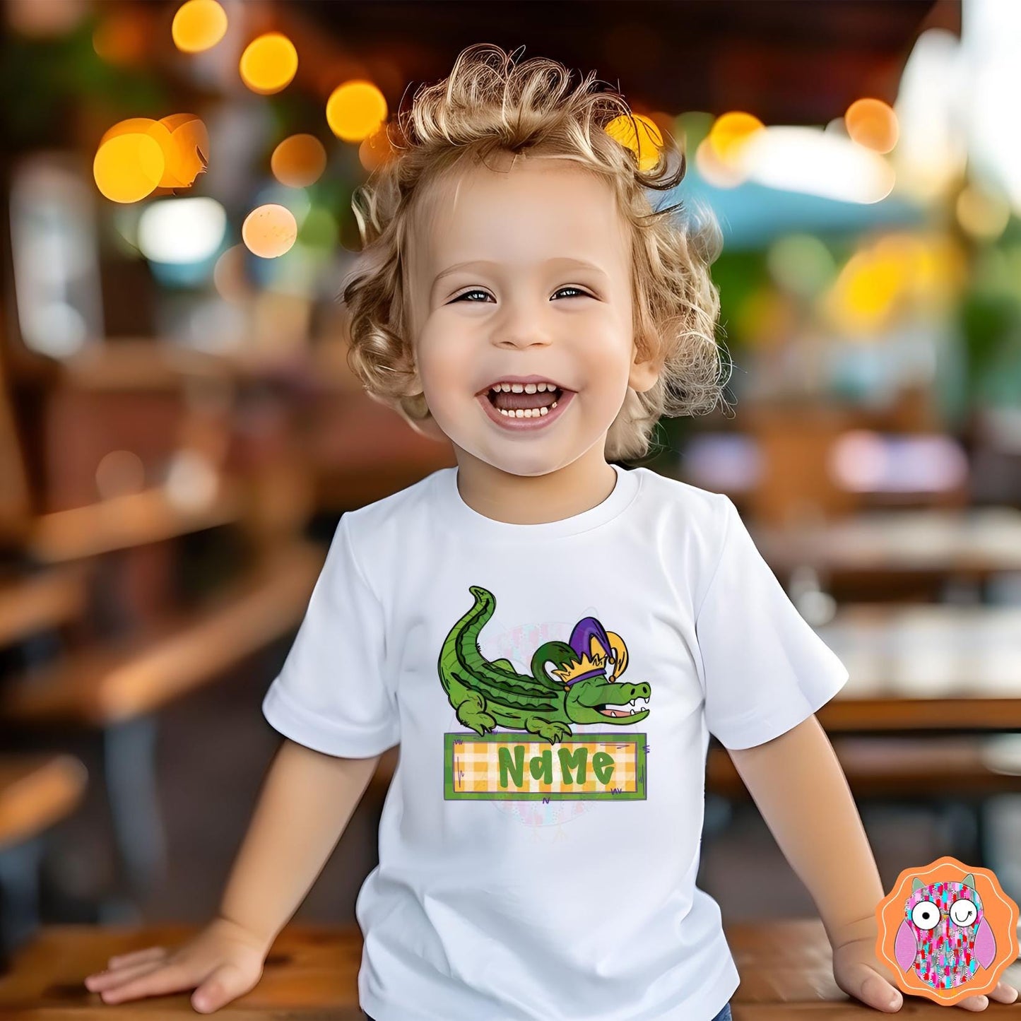 Mardi Gras Kids T-shirt | Mardi Grad Tote| Mardi Gras Tea Towel| Travel Bag| Louisiana Festival Gift| Mardi Gras