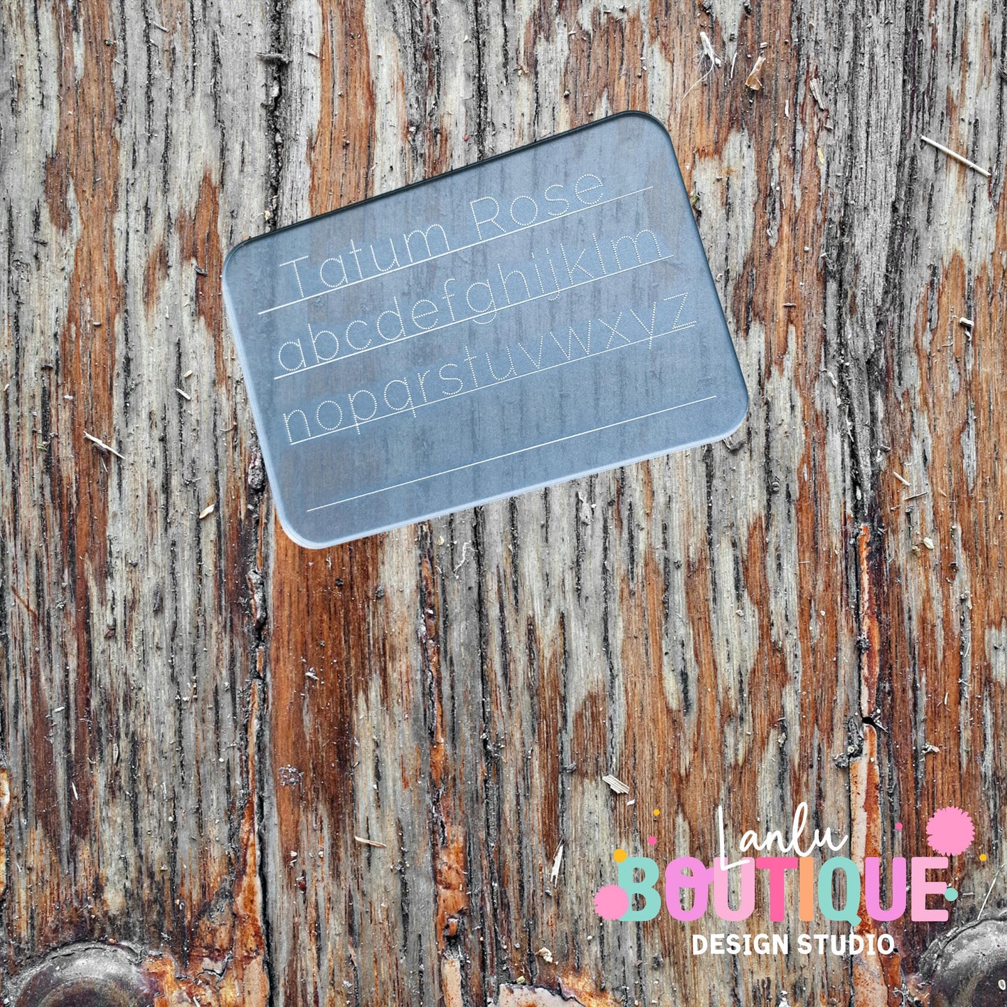 Handwriting Personalized Practice Board for Kids | Custom Name Dry Erase Learning Tool
