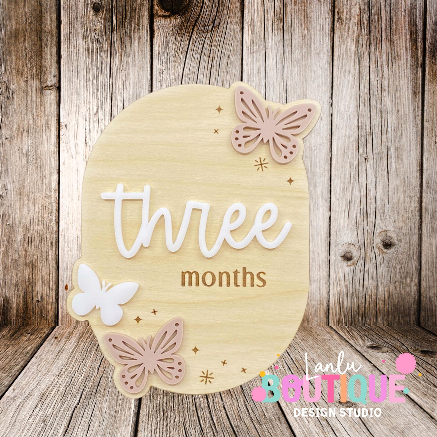 Baby Milestone Blanket - Capture Monthly Growth Photos - Soft Fleece Blanket for Newborn Photography