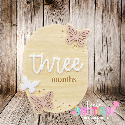 Baby Milestone Blanket - Capture Monthly Growth Photos - Soft Fleece Blanket for Newborn Photography
