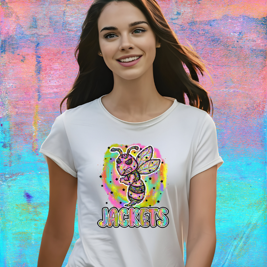 90'S GIRL NOSTALGIA MASCOT TEE | JACKETS