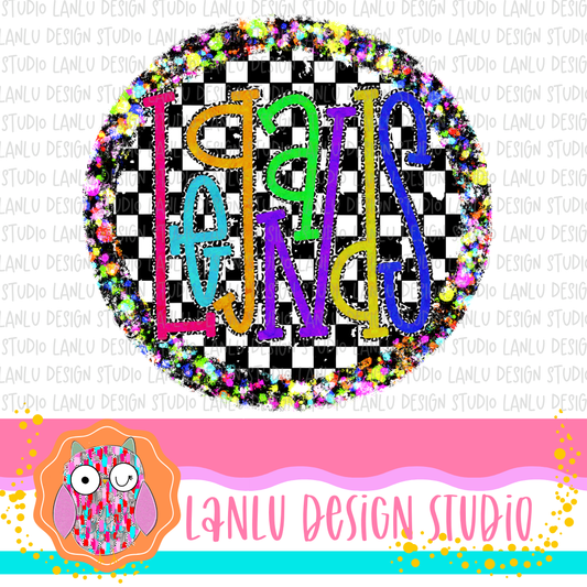 Preppy Brights Checkered Mascot PNG | Legends