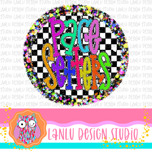 Preppy Brights Checkered Mascot PNG | Pacesetters