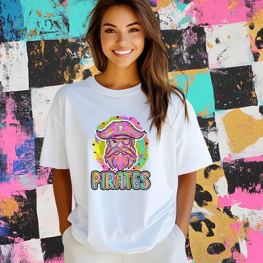90'S GIRL NOSTALGIA MASCOT TEE | PIRATES