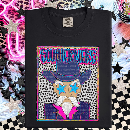 SOUTHERNERS  PREPPY MASCOT PORTRAIT TEE | TEAM SPIRIT| GAME DAY