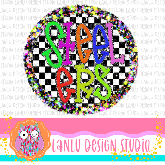 Preppy Brights Checkered Mascot PNG | Steelers