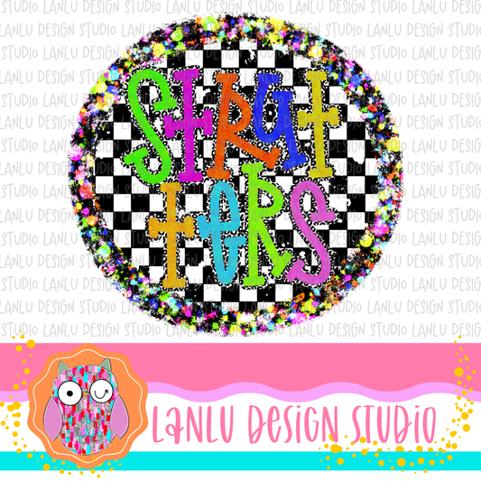 Preppy Brights Checkered Mascot PNG | Strutters